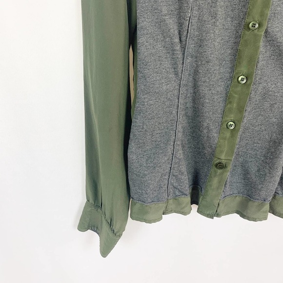 Adolfo Dominguez Mixed Texture Button Down Shirt - Picture 4 of 6